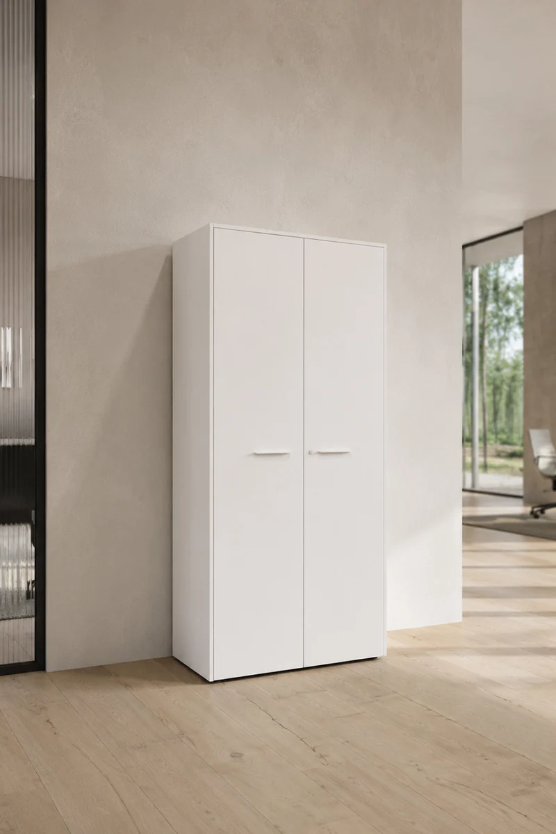 Armoire haute Passe Partout 2 portes - L90 x H195