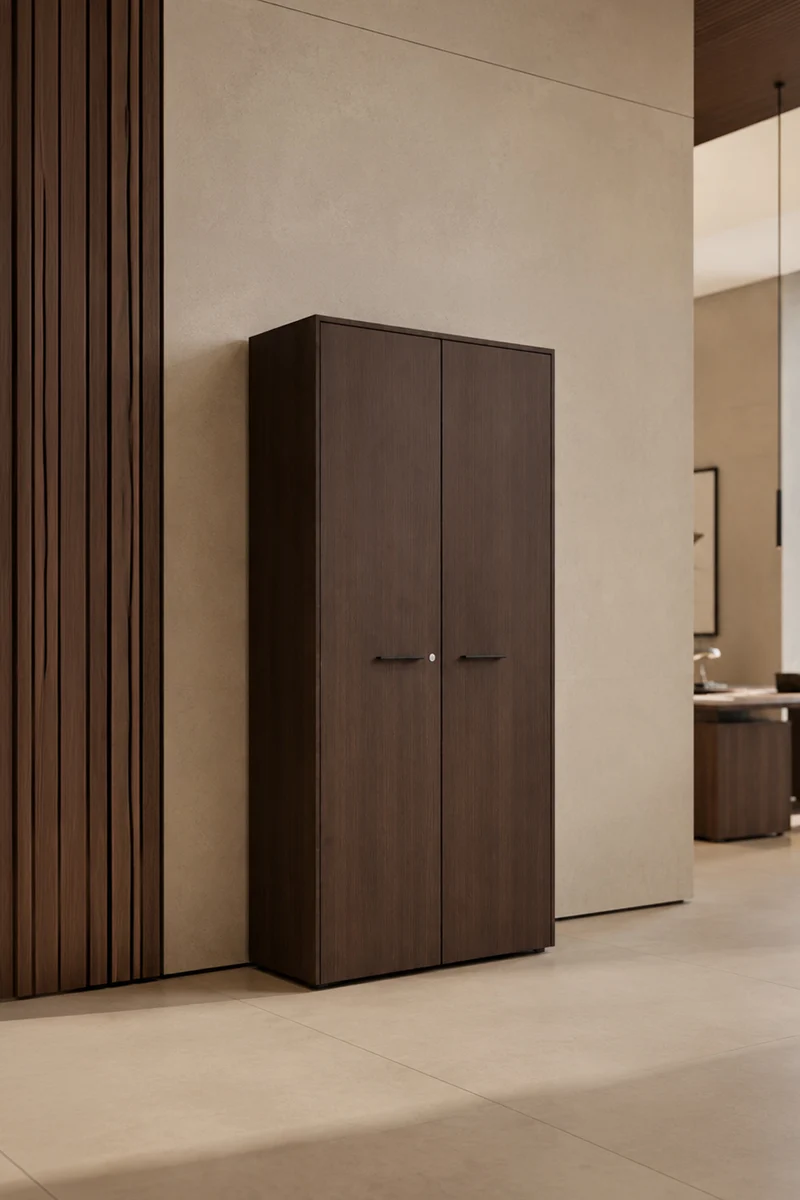 Armoire haute Passe Partout 2 portes - L90 x H195