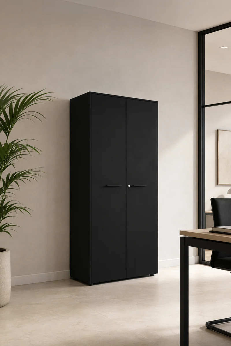 Armoire haute Passe Partout 2 portes - L90 x H195
