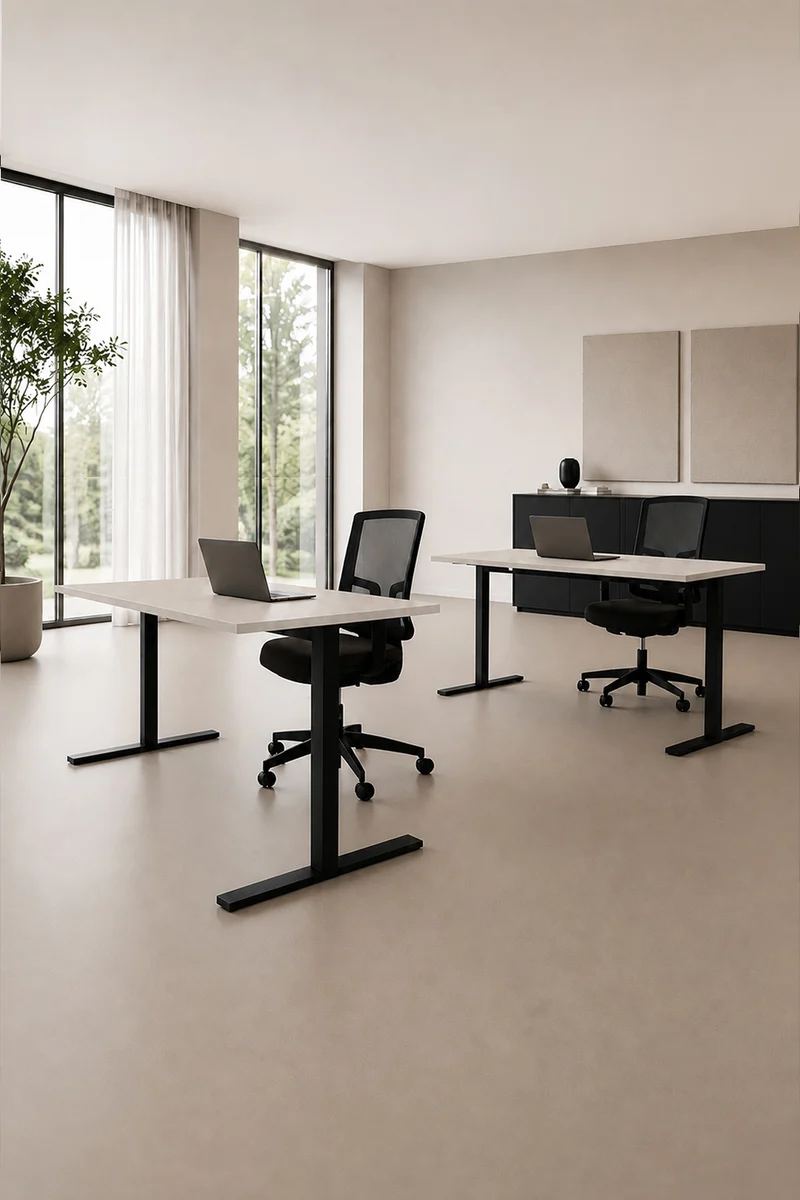 Bureau droit professionnel Pop Tee – L120 à L180 cm