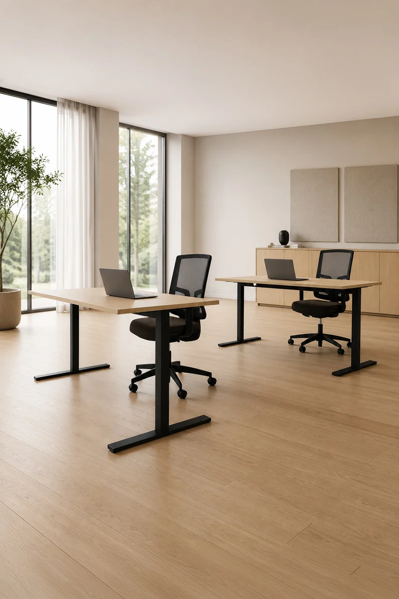 Bureau droit professionnel Pop Tee – L120 à L180 cm