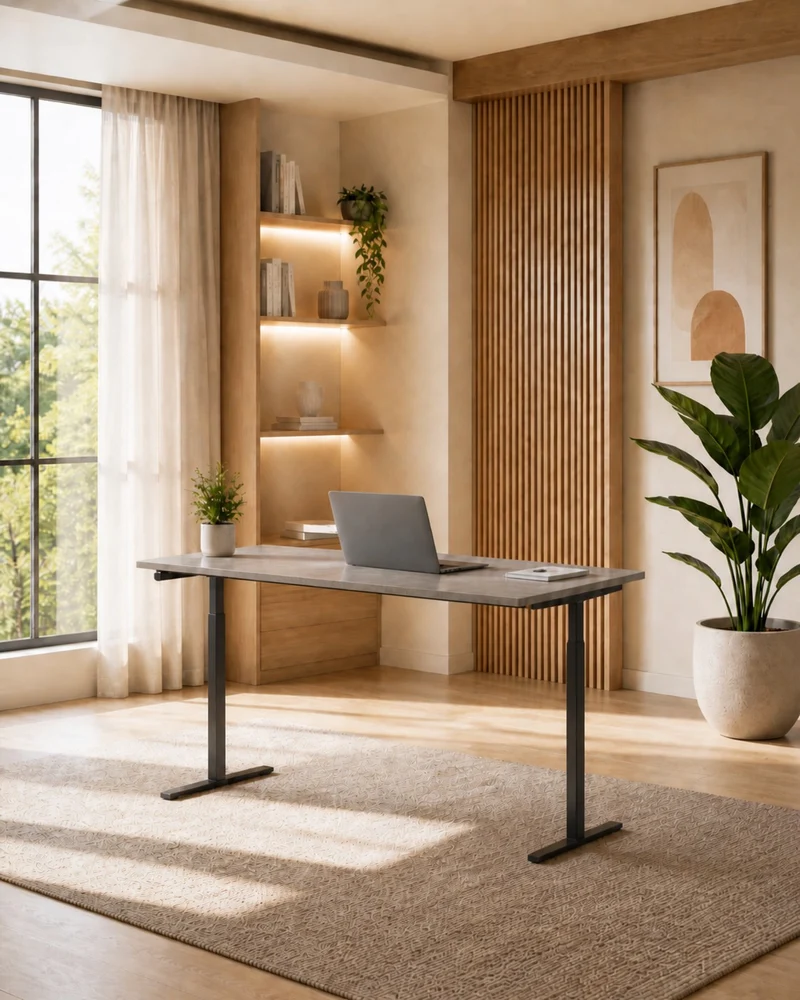 Bureau assis-debout électrique Pop Ad - 3 mémoires
