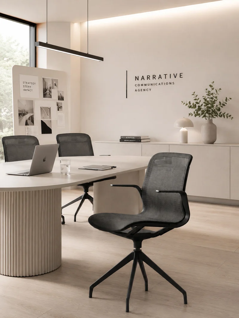 Fauteuil visiteur Jodie Black