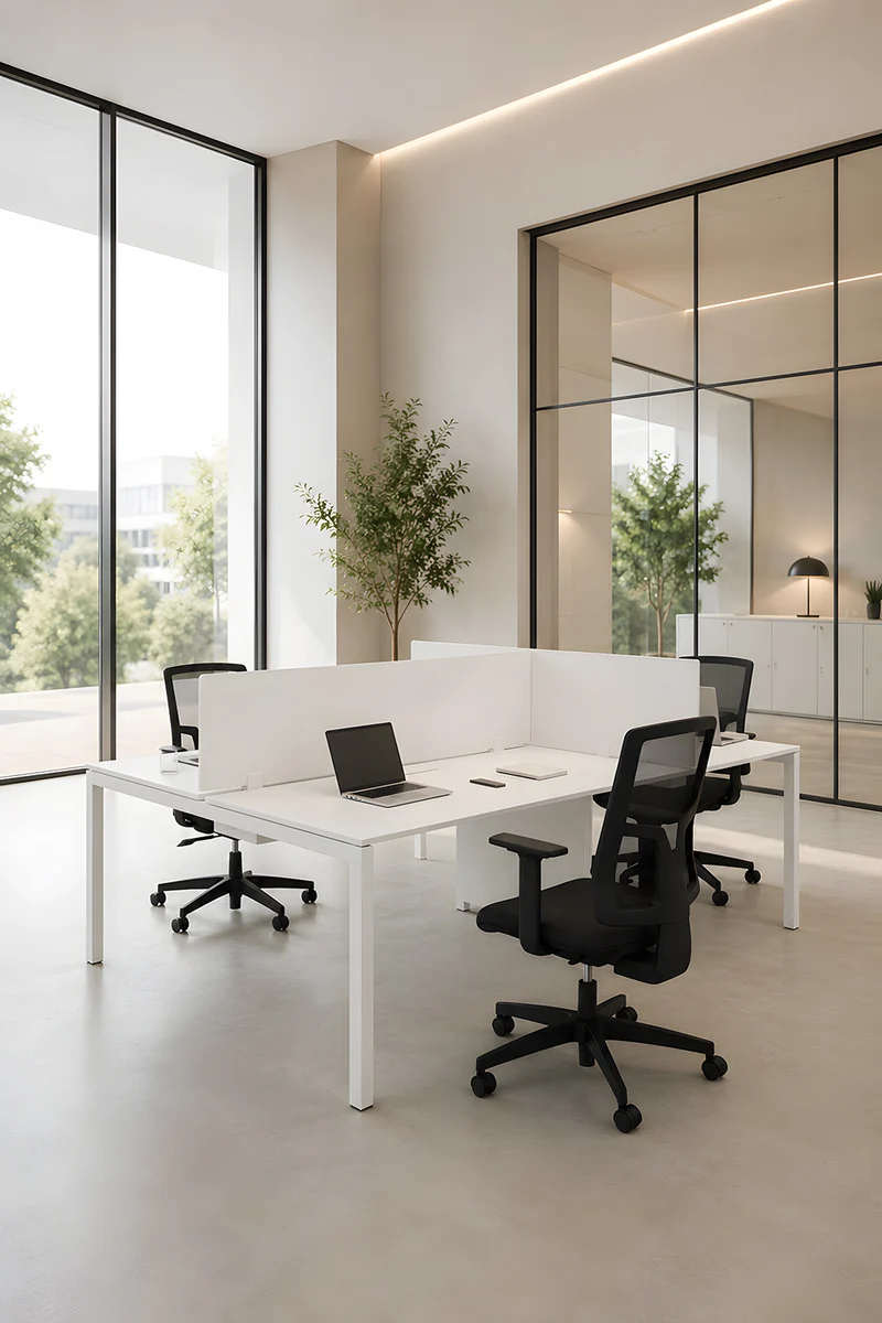 Pack Confort : Bench 3 Personnes Pop Easy avec Panneaux Écrans