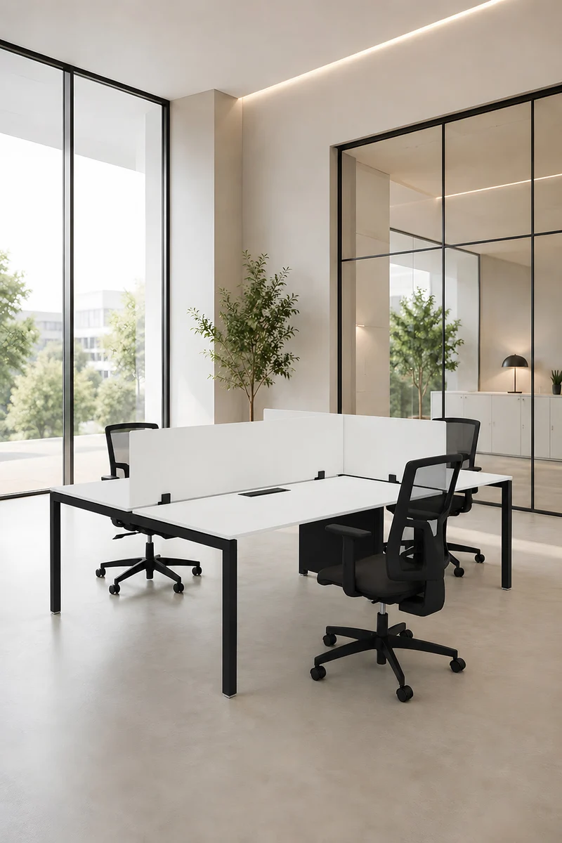 Pack Confort : Bench 3 Personnes Pop Easy avec Panneaux Écrans