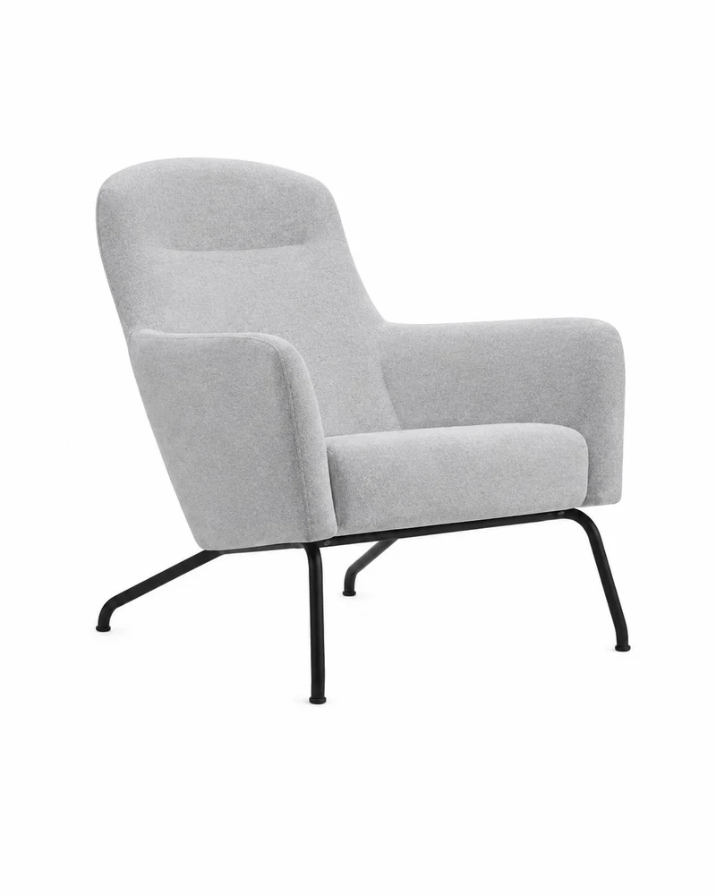 Fauteuil lounge Havana bas dossier - Design Busk+Hertzog