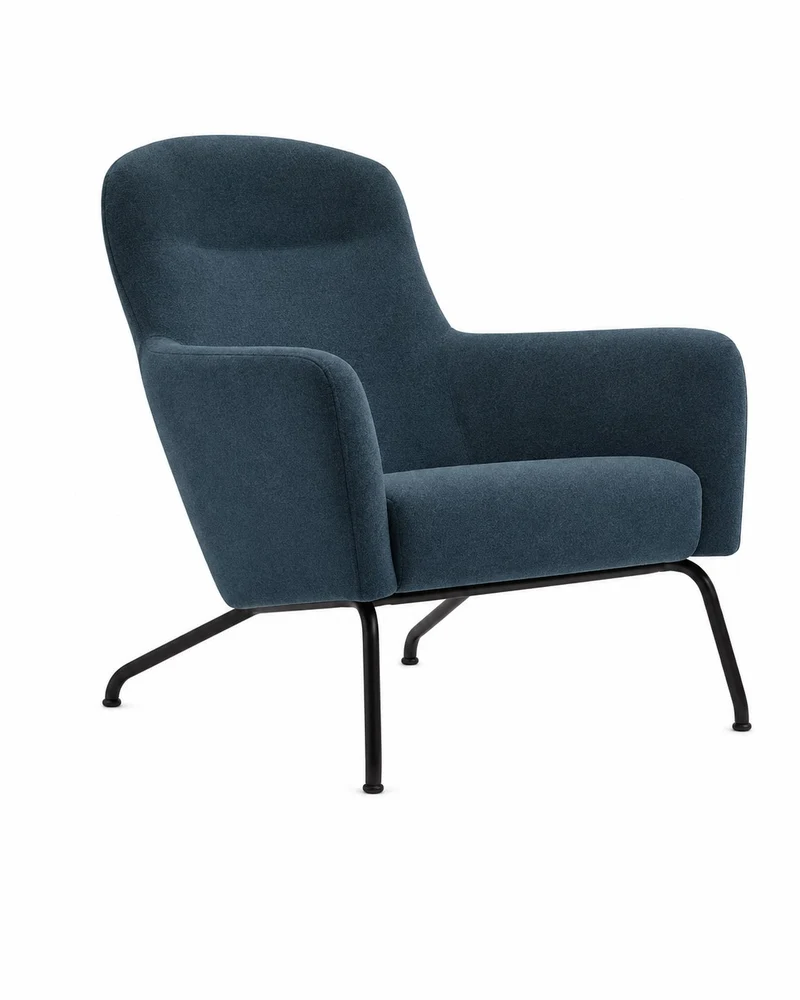 Fauteuil lounge Havana bas dossier - Design Busk+Hertzog
