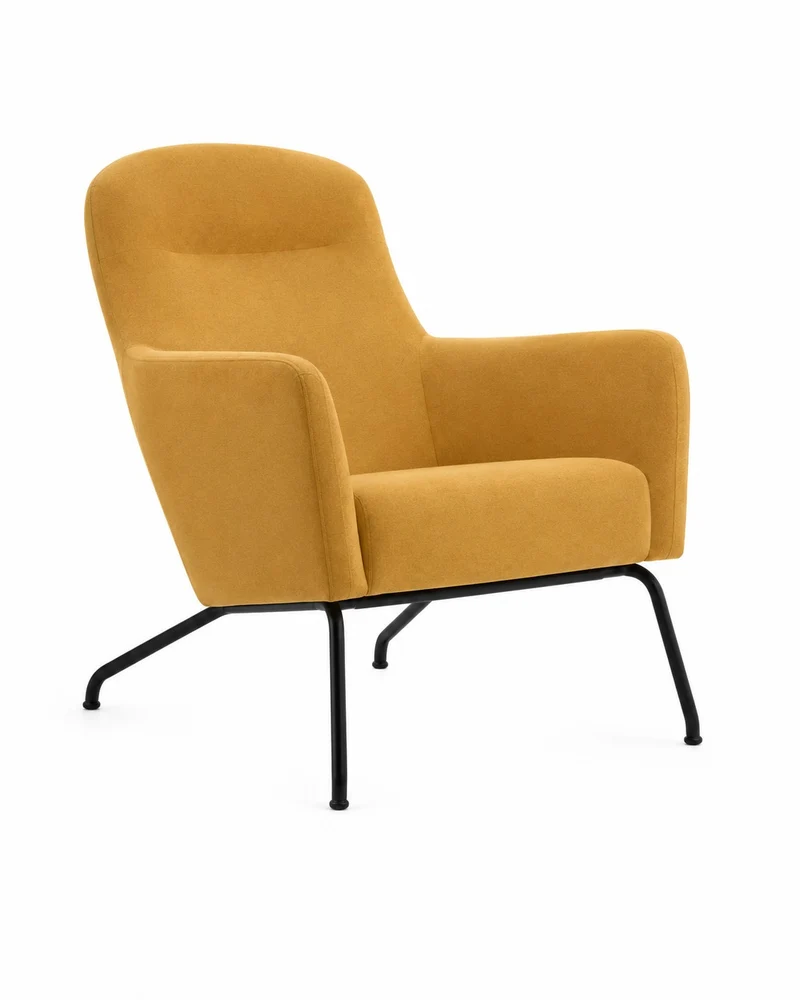 Fauteuil lounge Havana bas dossier - Design Busk+Hertzog