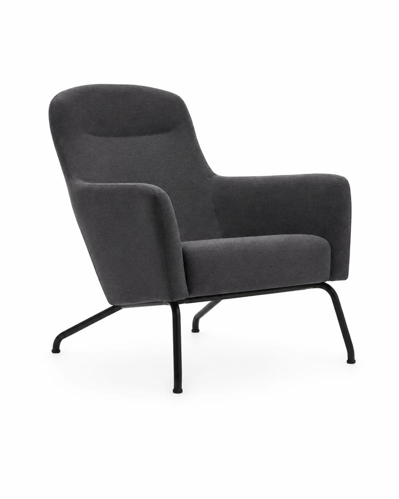 Fauteuil lounge Havana bas dossier - Design Busk+Hertzog