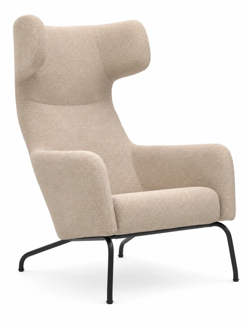 Fauteuil lounge Havana haut dossier - Design Busk+Hertzog