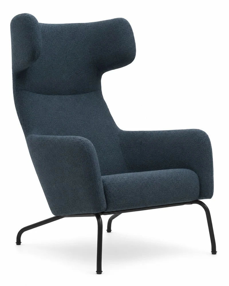 Fauteuil lounge Havana haut dossier - Design Busk+Hertzog