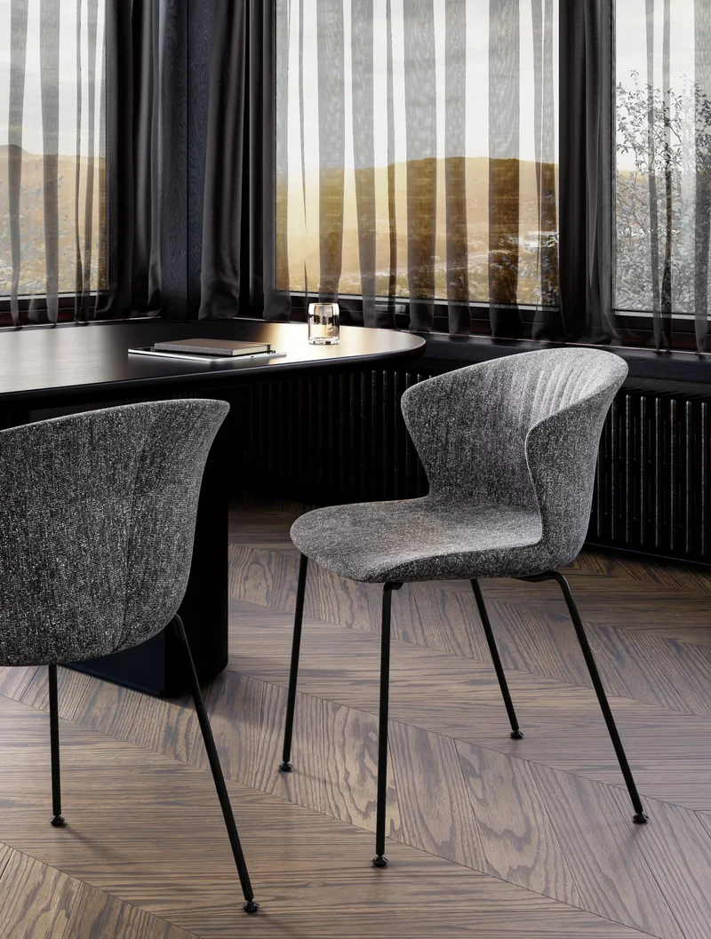 La chaise de réunion Kicca Plus
