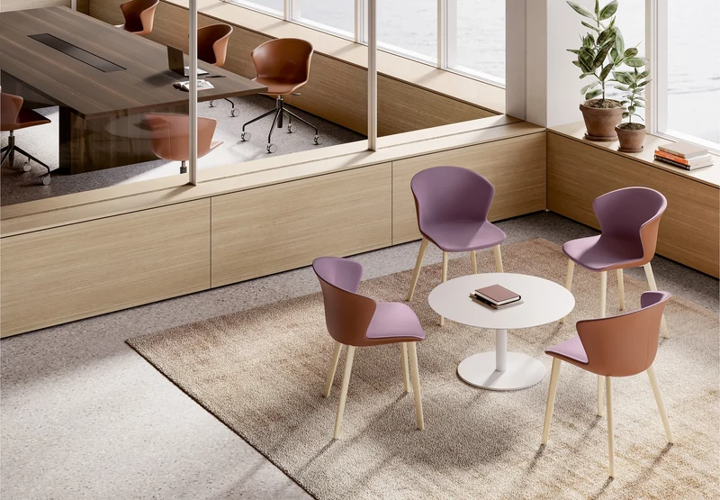 La chaise de réunion Kicca Plus