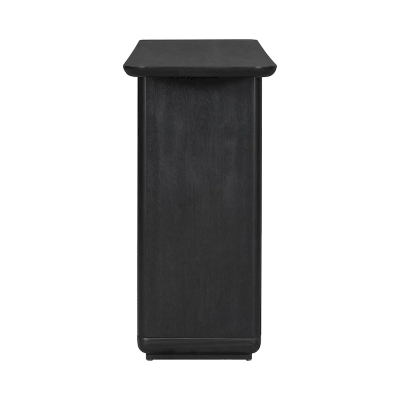 Console au design arrondi