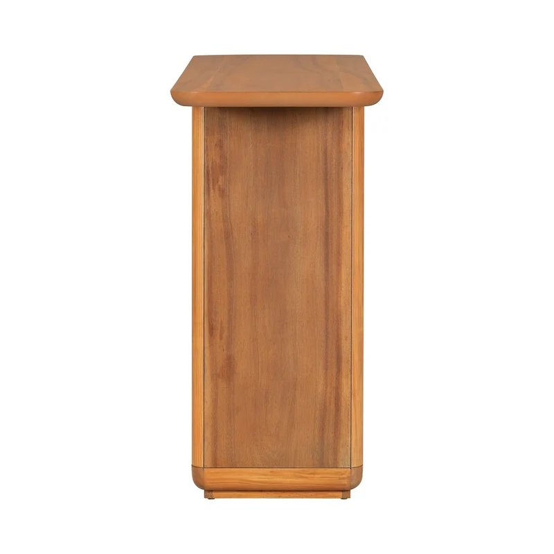 Console au design arrondi