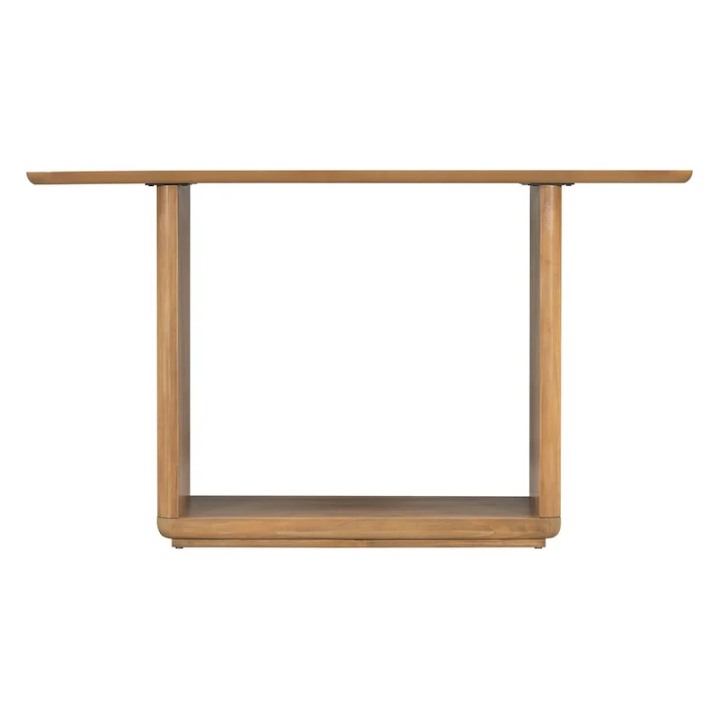 Console au design arrondi
