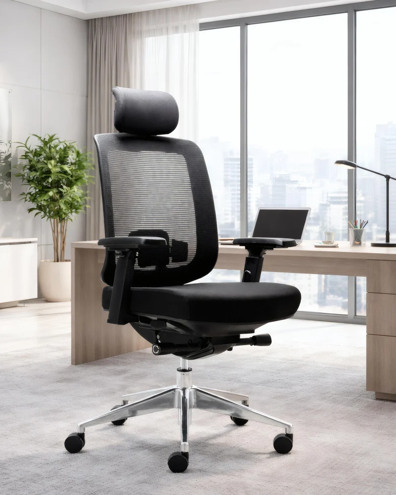 Fauteuil Ergonomique Léo - Avec têtière