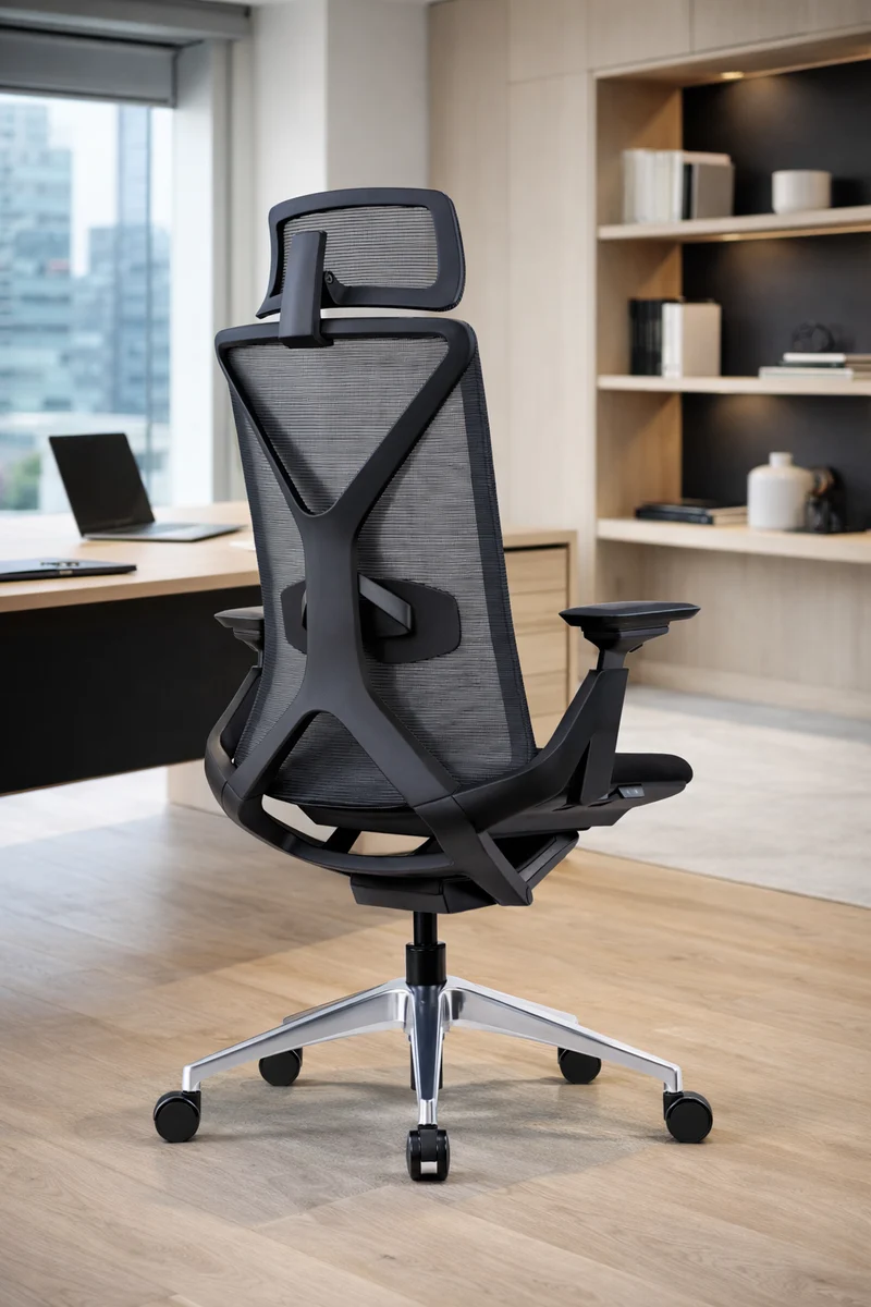 Fauteuil Ergonomique Cassiopée Synchrone & Têtière