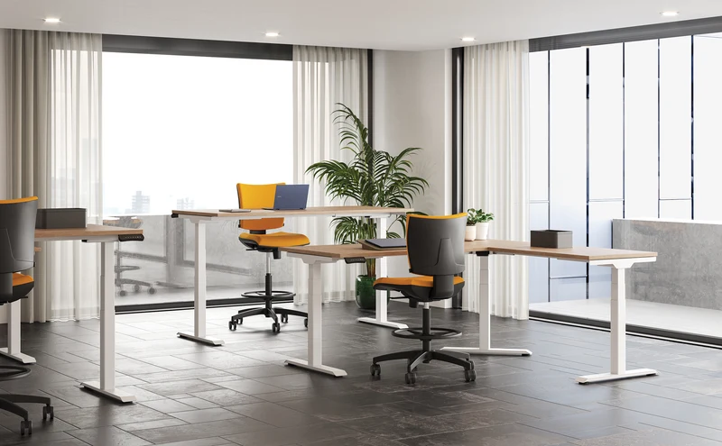 Bureaux réglables en hauteur Pop AD