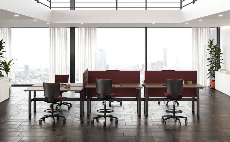 Bureaux réglables en hauteur Pop AD