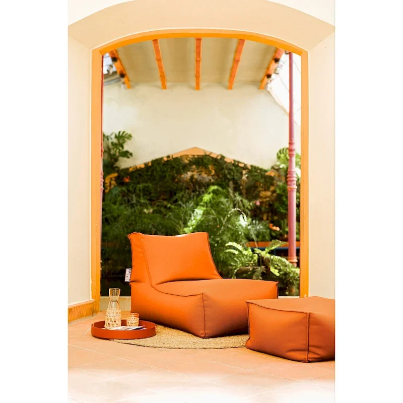 Fauteuil-poire d'intérieur/extérieur