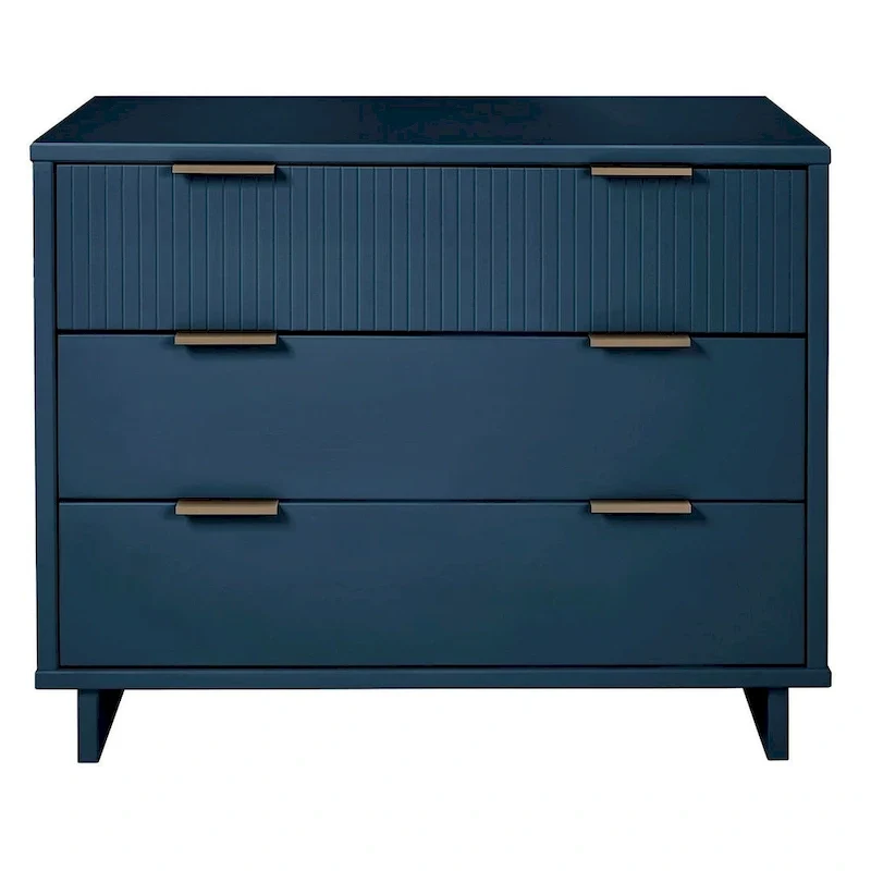 Coiffeuse moderne standard à trois tiroirs