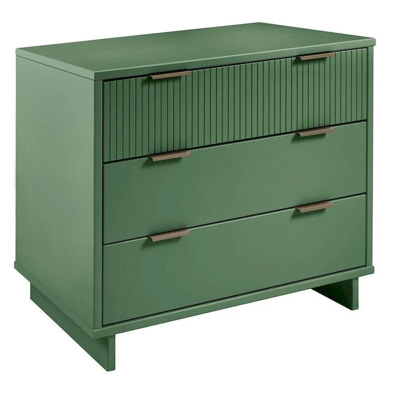 Coiffeuse moderne standard à trois tiroirs