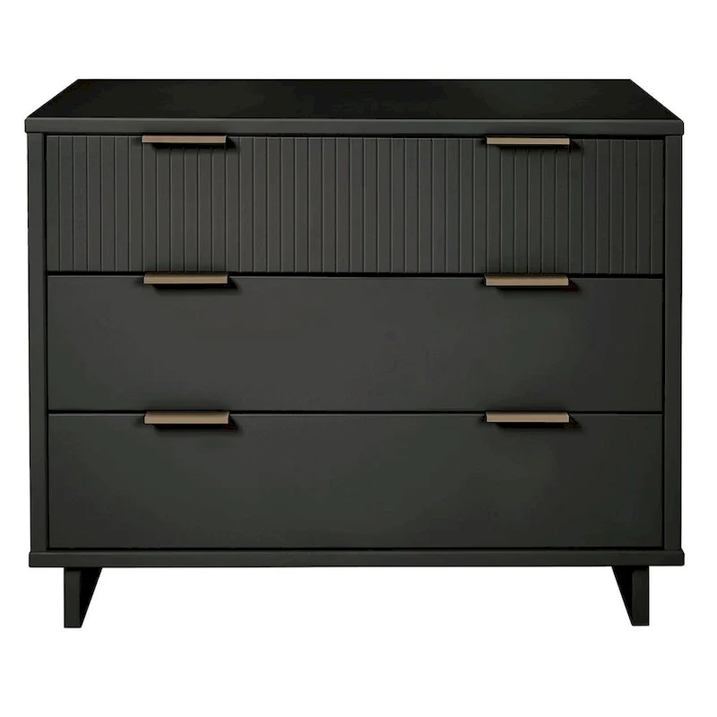 Coiffeuse moderne standard à trois tiroirs