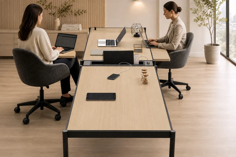 Fluido, mobilier modulaire transformable