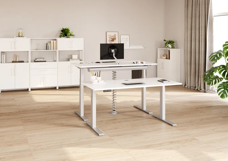Bureau assis-debout électrique DESKUP