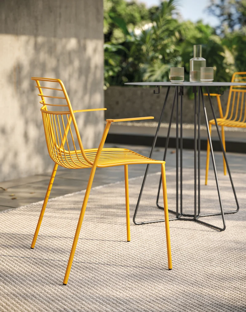 Tabouret d’extérieur Yo Metal