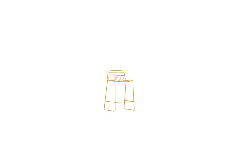 Tabouret d’extérieur Yo Metal