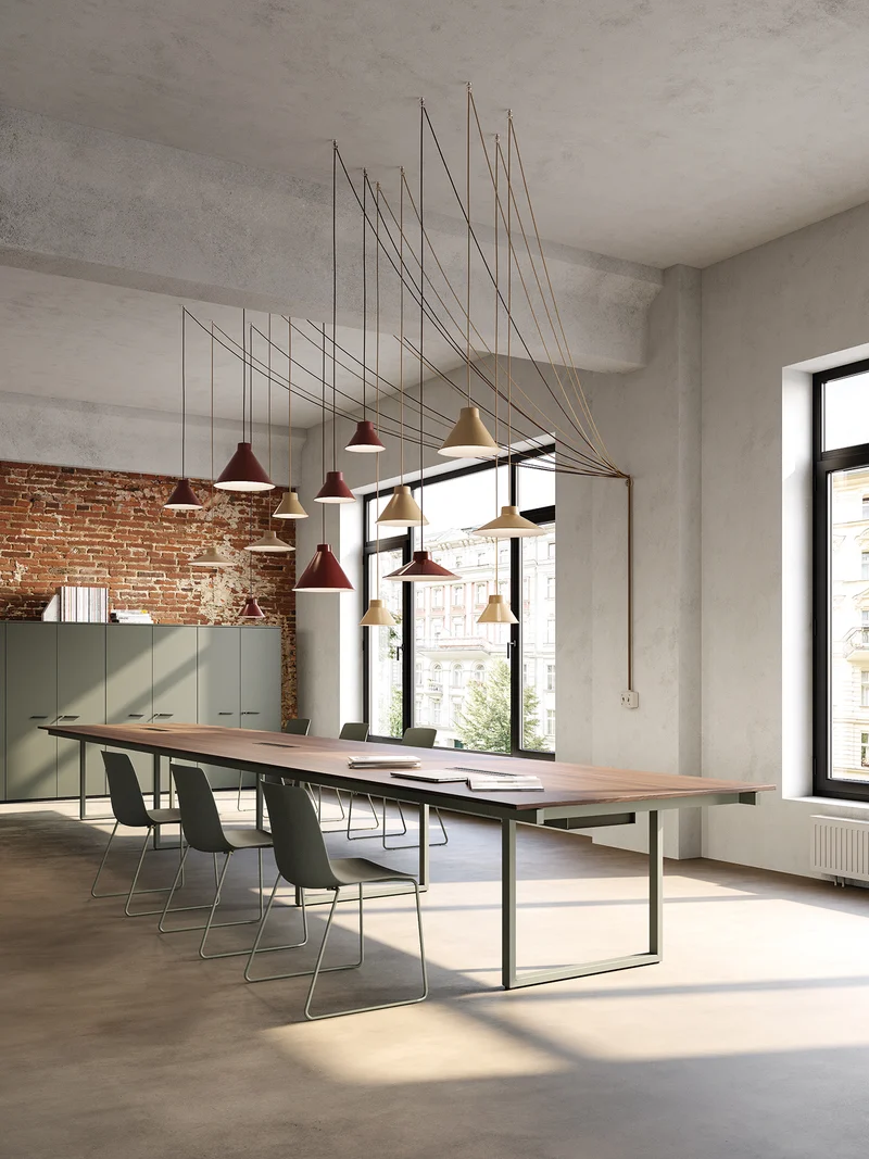Tables de réunion modulaires Be.1
