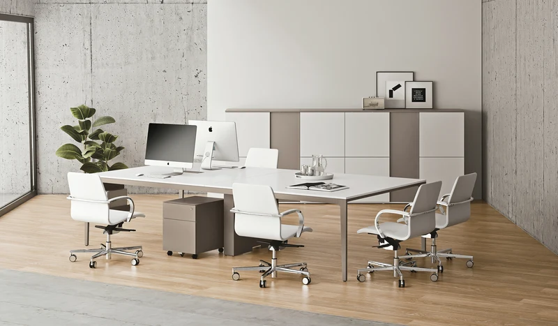 Tables de réunion modulables Alplus
