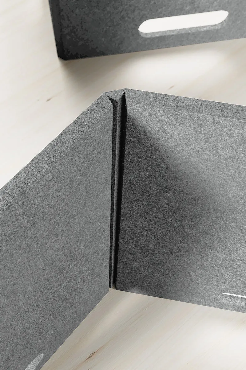 Alcôve acoustique pliante Oasis Fold en feutre PET