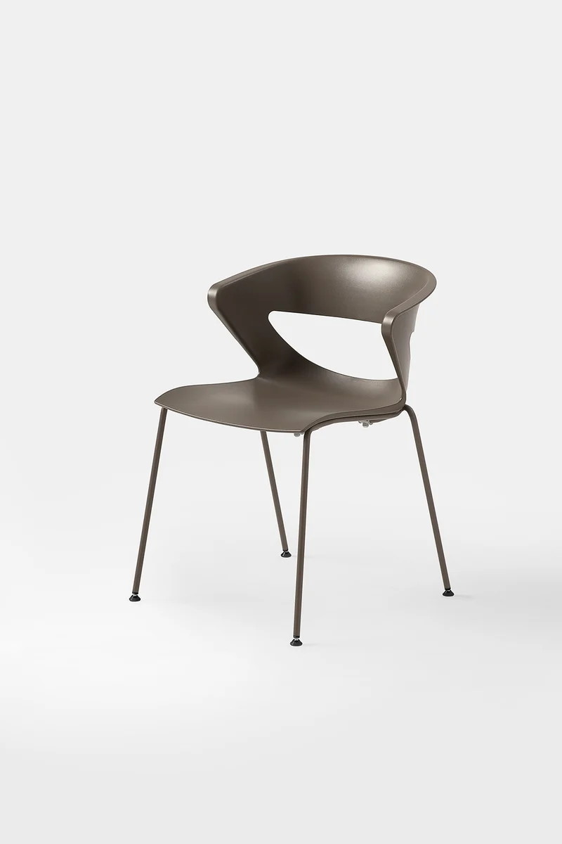 Chaise empilable Kicca – Coque polypropylène