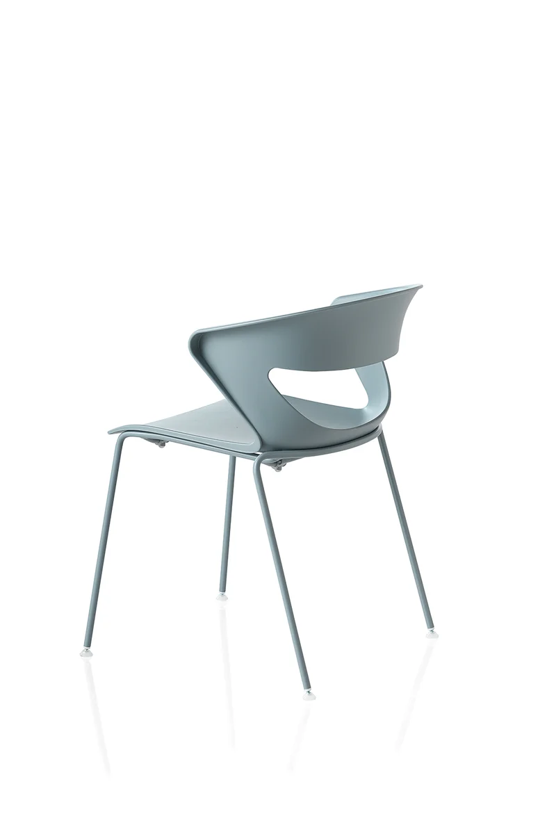 Chaise empilable Kicca – Coque polypropylène