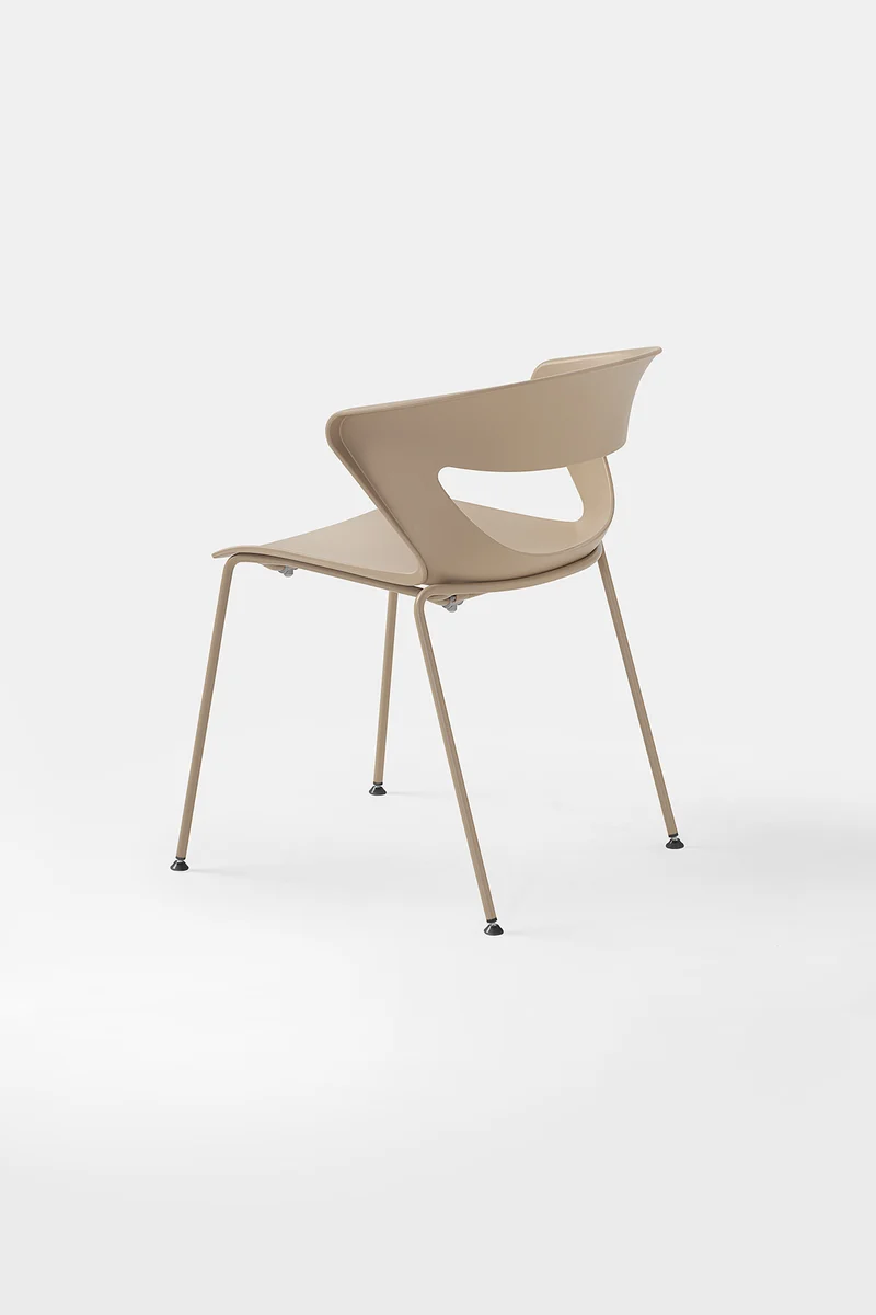Chaise empilable Kicca – Coque polypropylène