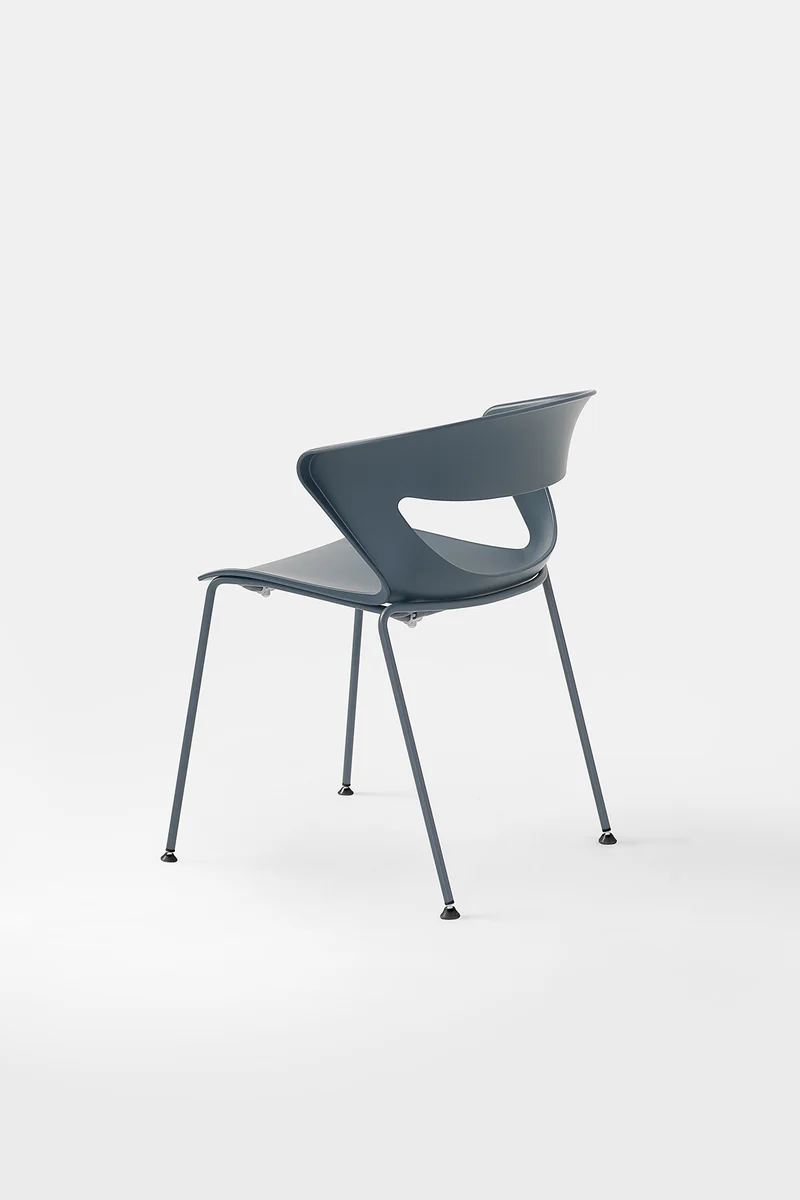 Chaise empilable Kicca – Coque polypropylène