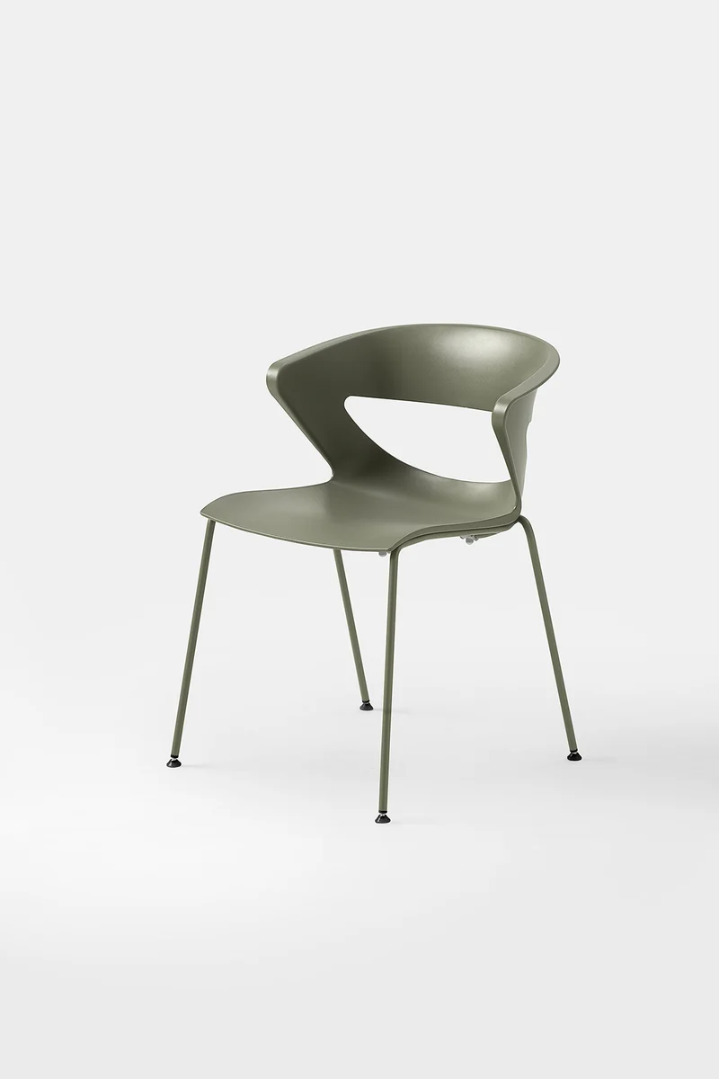 Chaise empilable Kicca – Coque polypropylène