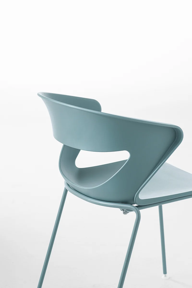 Chaise empilable Kicca – Coque polypropylène