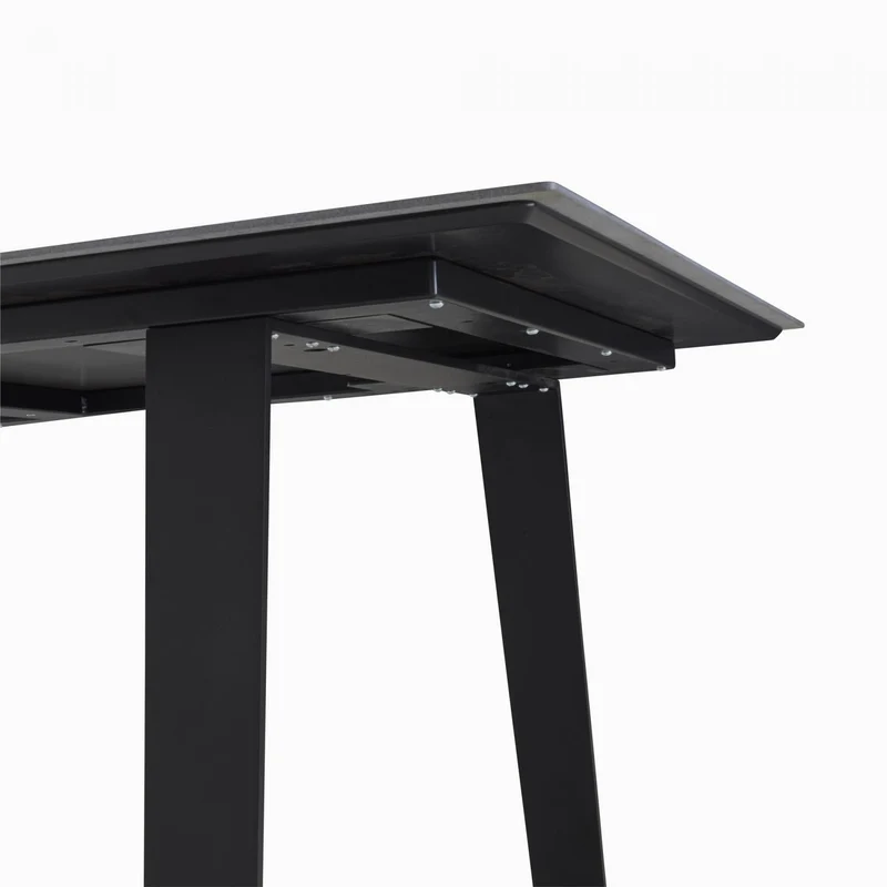 VILNA - Table repas 240x100 - grès anthracite