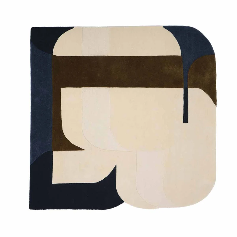 TAPIS CALICE BLEU L