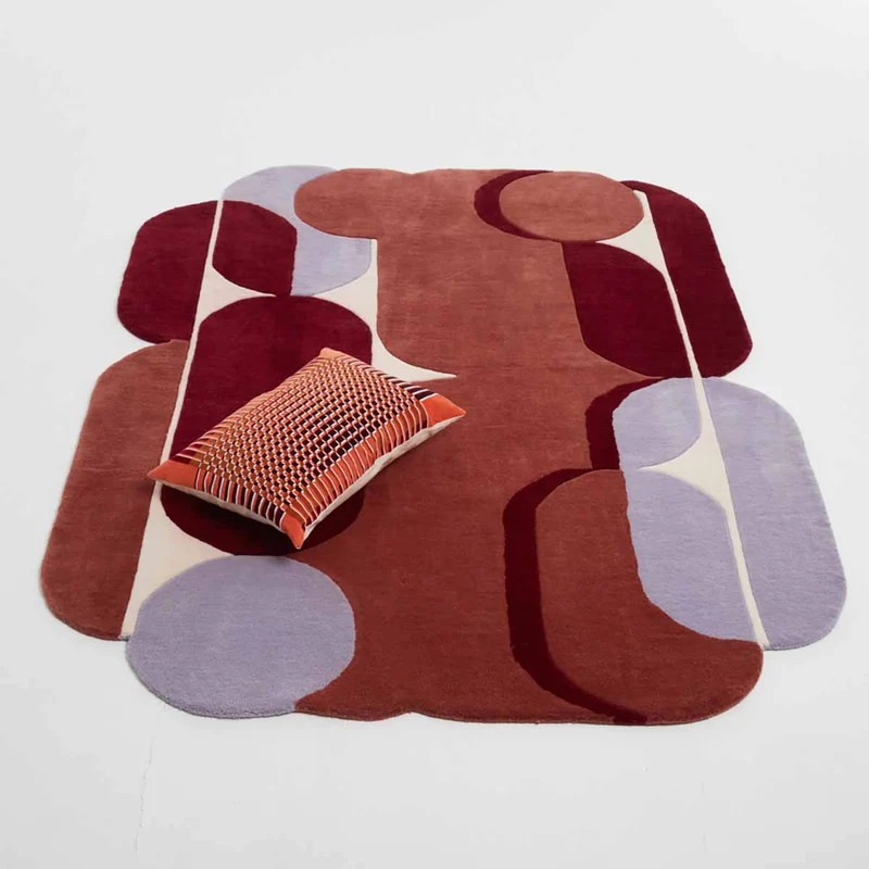 TAPIS NYMPHE TERRACOTTA XL