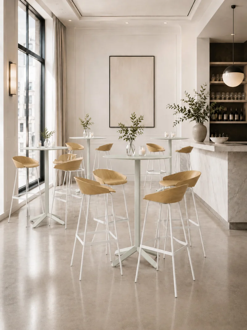 Tables hautes Flamingo
