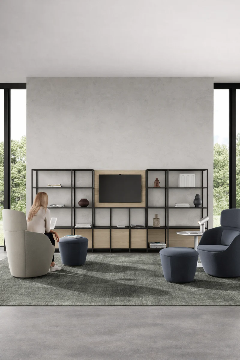 Bibliothèque de bureau modulaire Phylo