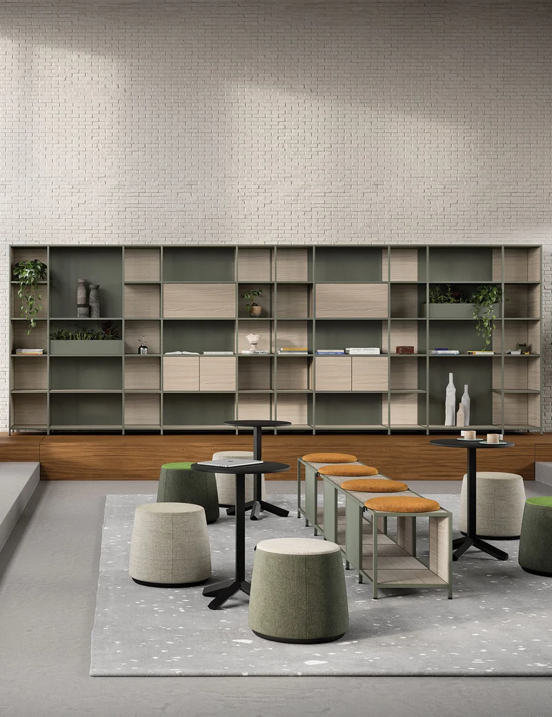 Bibliothèque de bureau modulaire Phylo