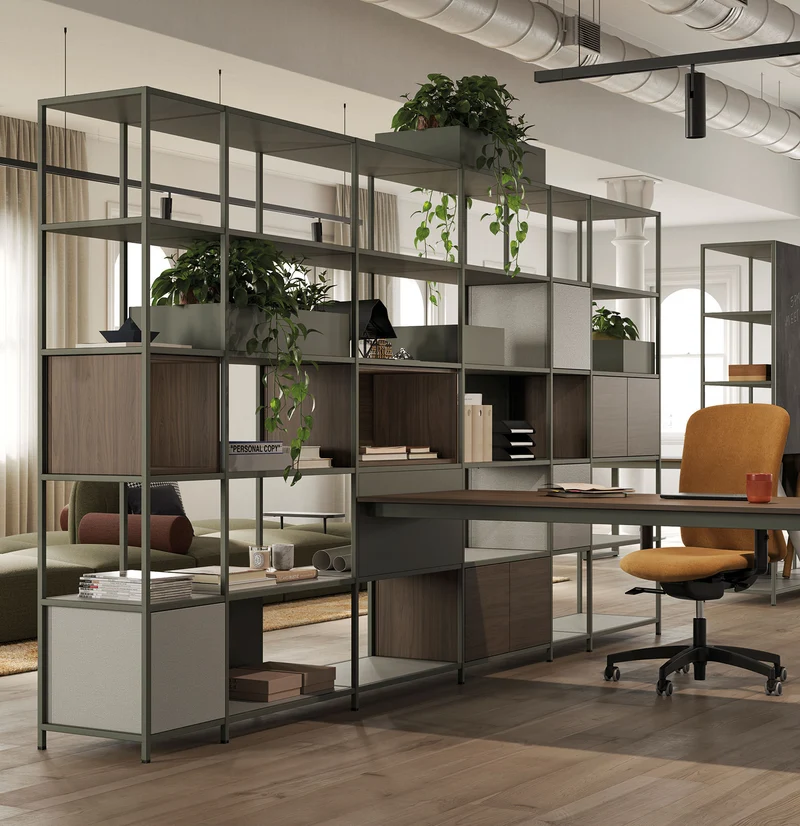 Bibliothèque de bureau modulaire Phylo