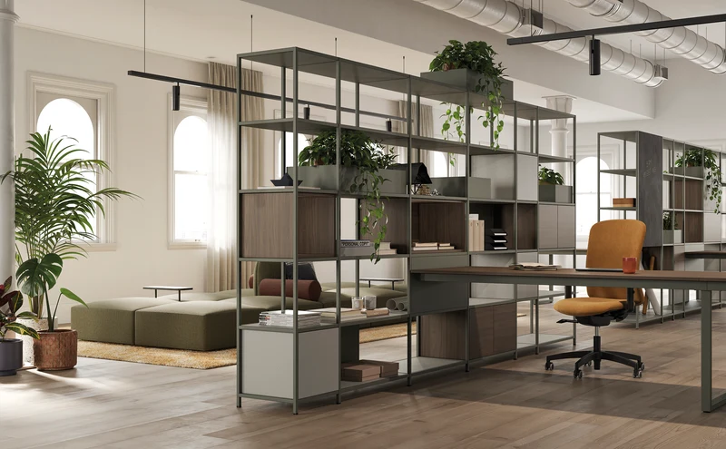 Bibliothèque de bureau modulaire Phylo