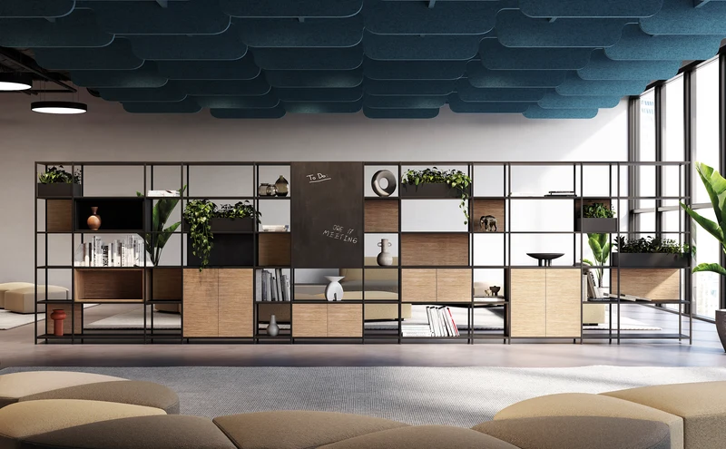 Bibliothèque de bureau modulaire Phylo